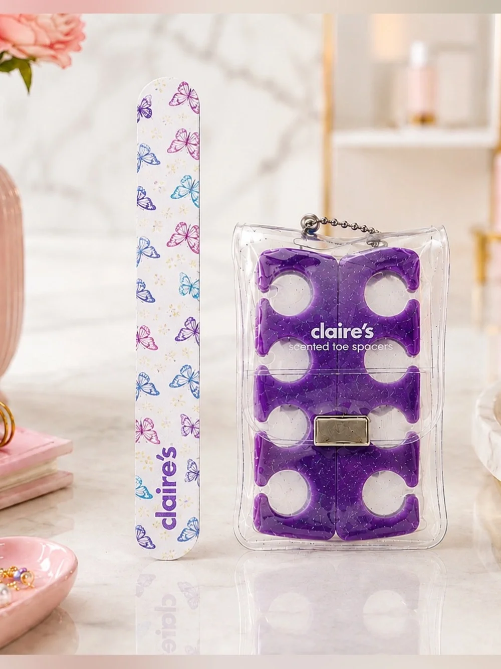 CLAIRES NAIL SET